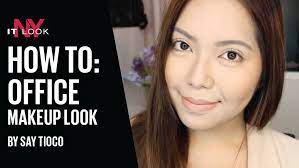 how to office makeup look by say tioco