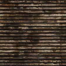 Wood Wall Striped Rough Dark Wood