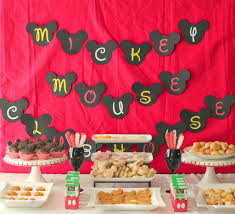 mickey mouse clubhouse party ideas