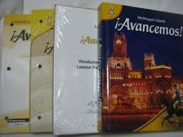 Advencemos spanish 2 practice book answers : 4 Pc Set Mcdougal Littell Avancemos Spanish 2 For High School Credit Ebay