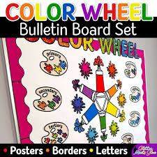 color wheel bulletin board elementary