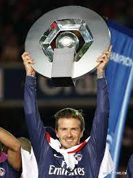 Beckham celebrates after PSG wins French League title- China.org.cn gambar png