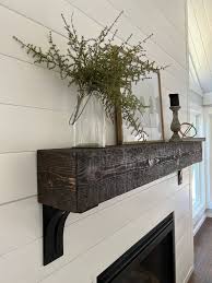 Fireplace Mantel Large Wall Shelf