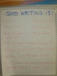 What Is Good Writing Read Write Talk