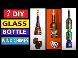 Diy Wine Bottle Wind Chimes How To