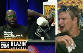 Watch Rob Gronkowski and Shaq Face Off in the BWW Blazin ...