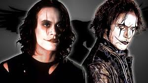 the crow wears makeup for a tragic reason