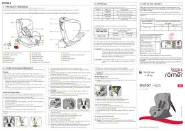 Manual Britax Römer Trifix 2 I Size