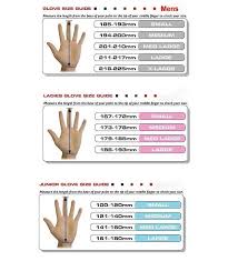 Size Guide Designer Golf Gloves