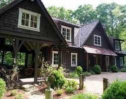 Rustic Wood Mountain Exteriors With