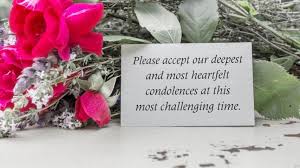 writing a perfect condolence letter