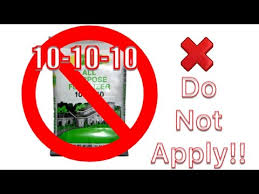 10 10 10 fertilizer do not apply to