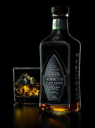hornitos black barrel bottle and gl