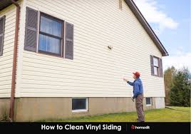how to clean vinyl siding