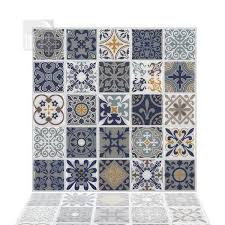 Then a pebble mosaic tile backsplash could be for you. Tic Tac Tiles Moroccan Rano 10 In W X 10 In H Peel And Stick Decorative Mosaic Wall Tile Backsplash 10 Tiles Hd Sjw03 10 The Home Depot