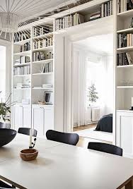 A Beautiful Wall Covering Bookshelf
