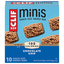 clif minis energy bar chocolate chip