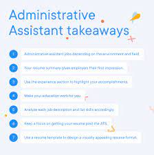 administrative istant resume