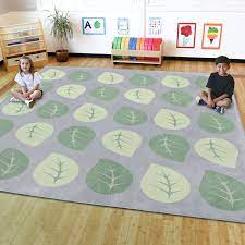 natural world leaf placement carpet
