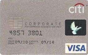 bank card citi corporate citibank