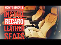 Audi A3 Seat Removal And Recaro S3
