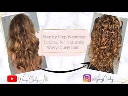 naturally wavy curly hair