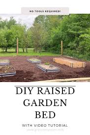 Easy Raised Garden Bed Diy Without
