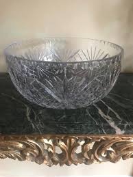 Large Cut Glass Fruit Bowl 784793