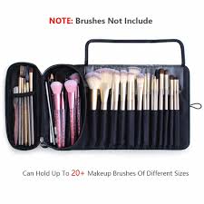 brushes cosmetic bag makeup brush roll