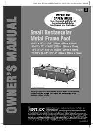 rectangular ultra frame pool intex