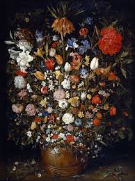 flowers represented in art history