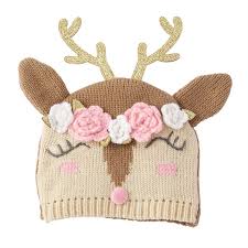 Mud Pie Reindeer Hat Shop First Christmas Outfits For Baby At Sugar Babies Boutique