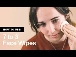 how to use lush 7 to 3 face wipe you