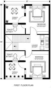 20 By 30 House Plan 20x30 600 Sq Ft