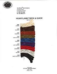 Heartland Thick Quick Yarn Sample Card Image1 Color