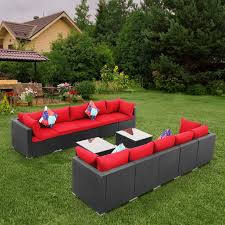 Outdoor Patio Furniture Sofa Set