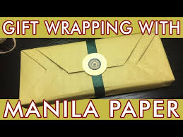 manila paper and recycled