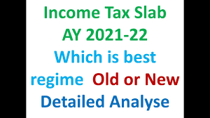 income tax slab ay 2021 22 which is