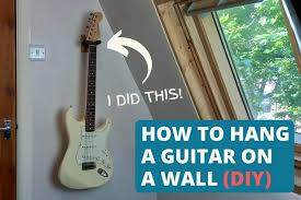 How To Hang A Guitar On A Wall Easy