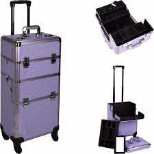 rolling makeup case pro cosmetic hair