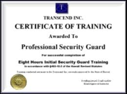 You can rest assured that you'll get quality courses that meet or exceed the state's requirements for guard card training. Security Guard Training Hawaii Security Guard Training Hawaii