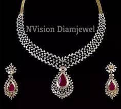 tanishq diamond necklaces