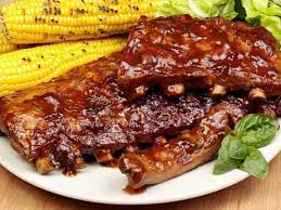 barbecued baby back ribs the only rib