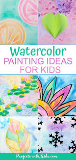 Creative Watercolor Painting For Kids