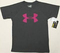 Nwt Youth Boys Ysm Small Under Armour T Shirt Tee Loose