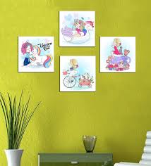 princess wall panels in multicolour