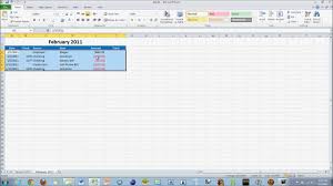 Excel Assignment Financial Spreadsheet 1