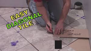 diagonal tile tips and tricks to make