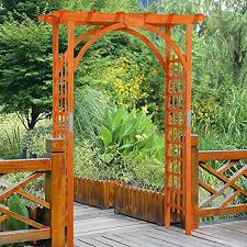 85in Wood Arbor Arch Wedding Arches For