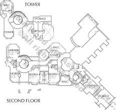 Unique Two Story House Plan Floor